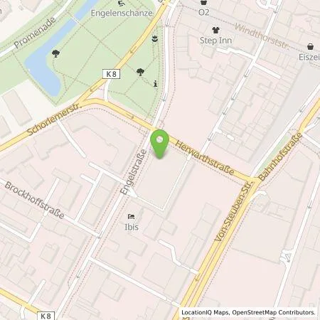 Standortübersicht der Tankstelle Stadtwerke Münster GmbH in 48143 Münster