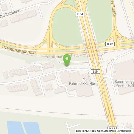 Standortübersicht der Tankstelle Stadtwerke Münster GmbH in 48153 Münster