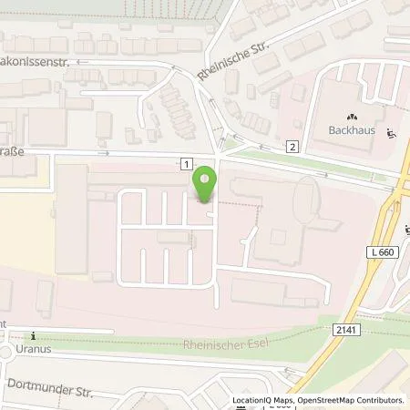 Standortübersicht der Tankstelle Stadtwerke Witten Energielösungen GmbH in 58455 Witten