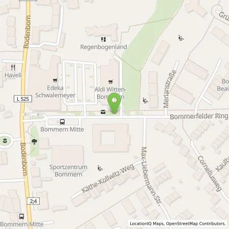 Standortübersicht der Tankstelle Stadtwerke Witten Energielösungen GmbH in 58452 Witten