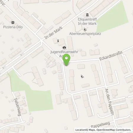 Standortübersicht der Tankstelle Stadtwerke Witten Energielösungen GmbH in 58453 Witten