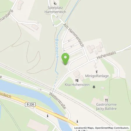 Standortübersicht der Tankstelle Stadtwerke Witten Energielösungen GmbH in 58453 Witten