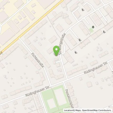 Standortübersicht der Tankstelle Stadtwerke Witten Energielösungen GmbH in 58453 Witten