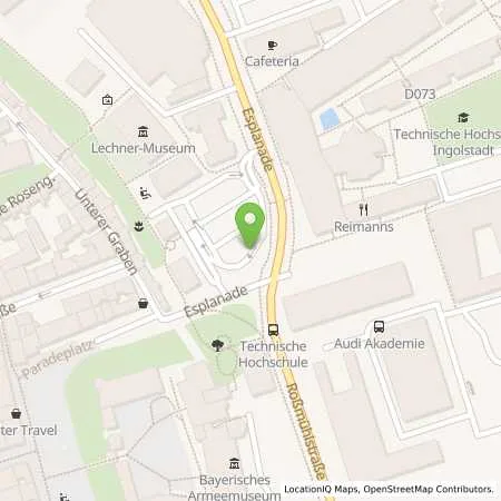 Standortübersicht der Tankstelle IFG Ingolstadt AöR in 85049 Ingolstadt