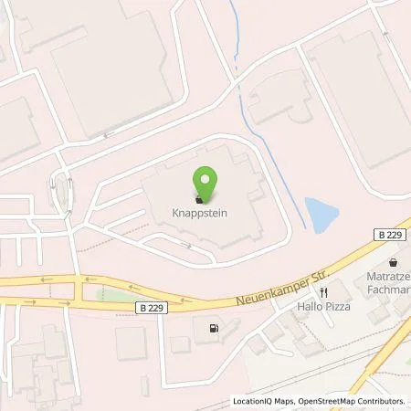 Standortübersicht der Tankstelle Stadtwerke Remscheid GmbH in 42855 Remscheid