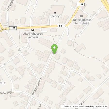 Standortübersicht der Tankstelle Stadtwerke Remscheid GmbH in 42899 Remscheid