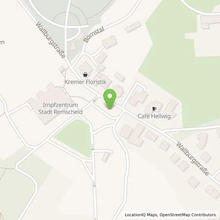 Standortübersicht der Tankstelle Stadtwerke Remscheid GmbH in 42857 Remscheid