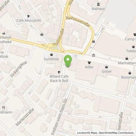 Standortübersicht der Tankstelle Stadtwerke Remscheid GmbH in 42853 Remscheid