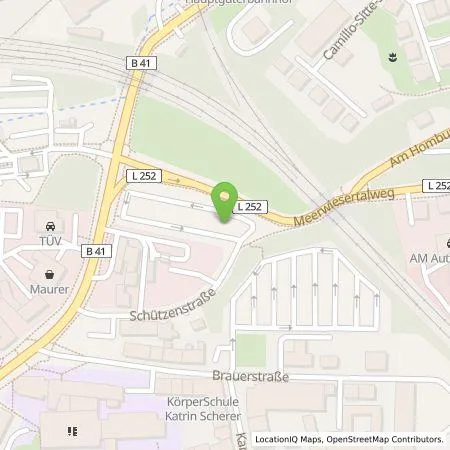 Standortübersicht der Tankstelle Energie SaarLorLux AG in 66111 Saarbrücken