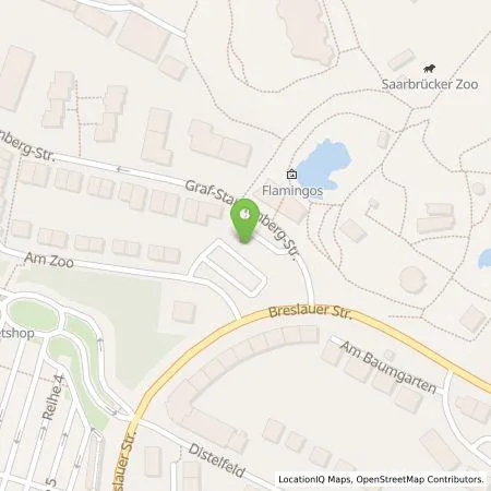 Standortübersicht der Tankstelle Energie SaarLorLux AG in 66121 Saarbrücken