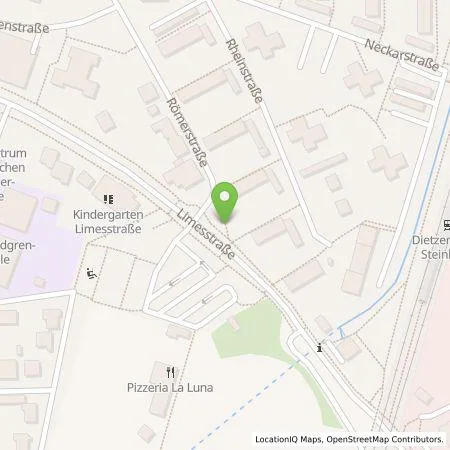 Standortübersicht der Tankstelle MAINGAU Energie GmbH in 63128 Dietzenbach