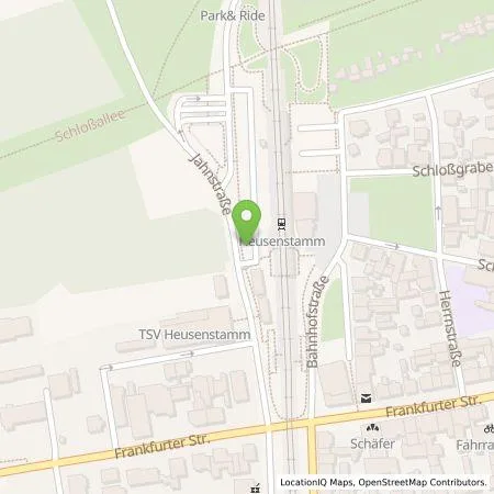 Standortübersicht der Tankstelle MAINGAU Energie GmbH in 63150 Heusenstamm