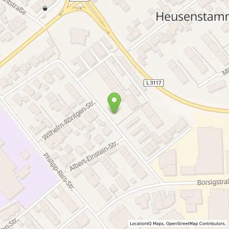 Standortübersicht der Tankstelle MAINGAU Energie GmbH in 63150 Heusenstamm