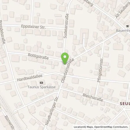 Standortübersicht der Tankstelle MAINGAU Energie GmbH in 61381 Friedrichsdorf