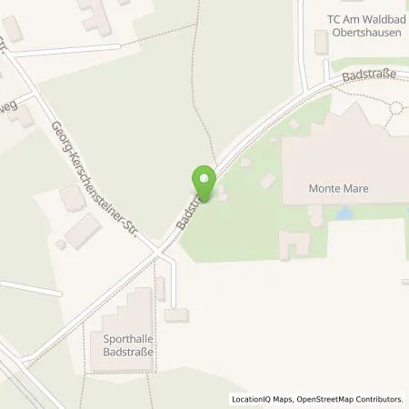 Standortübersicht der Tankstelle MAINGAU Energie GmbH in 63179 Obertshausen