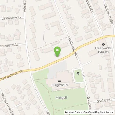 Standortübersicht der Tankstelle MAINGAU Energie GmbH in 63179 Obertshausen