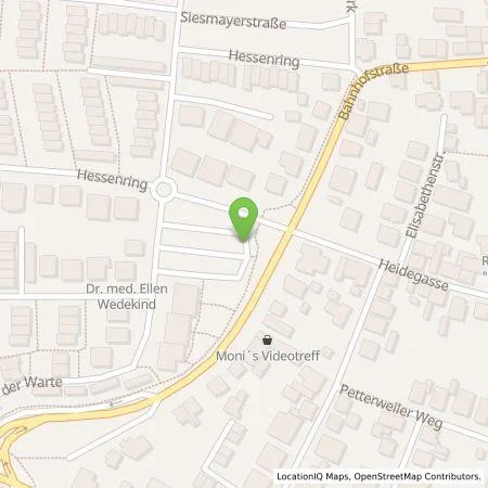 Standortübersicht der Tankstelle MAINGAU Energie GmbH in 61184 Karben