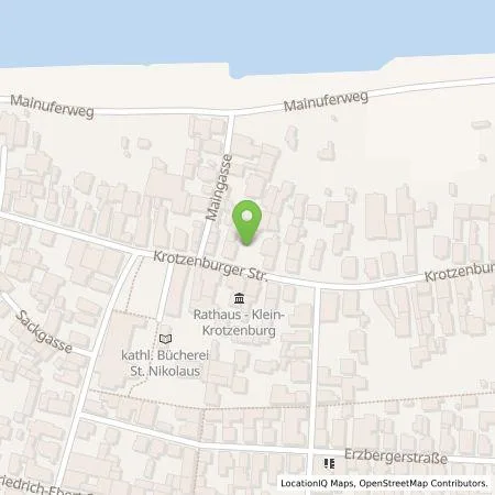 Standortübersicht der Tankstelle MAINGAU Energie GmbH in 63512 Hainburg