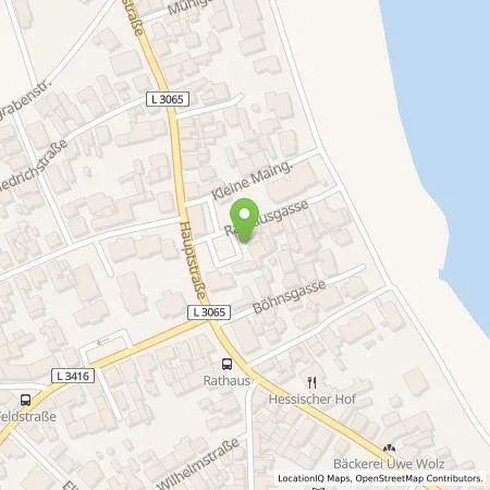 Standortübersicht der Tankstelle MAINGAU Energie GmbH in 63512 Hainburg