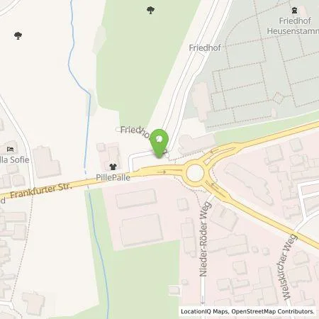 Standortübersicht der Tankstelle MAINGAU Energie GmbH in 63150 Heusentsamm