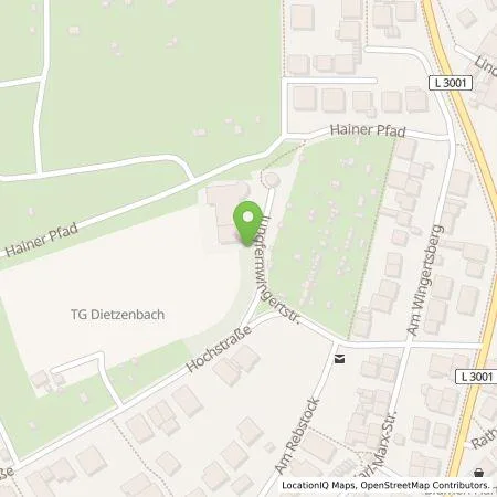 Standortübersicht der Tankstelle MAINGAU Energie GmbH in 63128 Dietzenbach