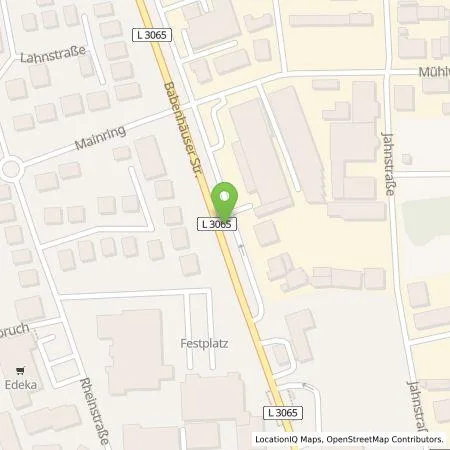 Standortübersicht der Tankstelle MAINGAU Energie GmbH in 63533 Mainhausen