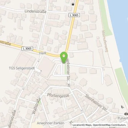 Standortübersicht der Tankstelle MAINGAU Energie GmbH in 63500 Seligenstadt