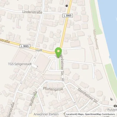 Standortübersicht der Tankstelle MAINGAU Energie GmbH in 63500 Seligenstadt