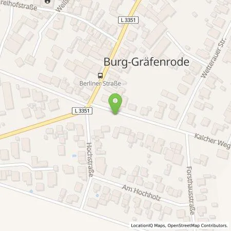 Standortübersicht der Tankstelle MAINGAU Energie GmbH in 61184 Karben