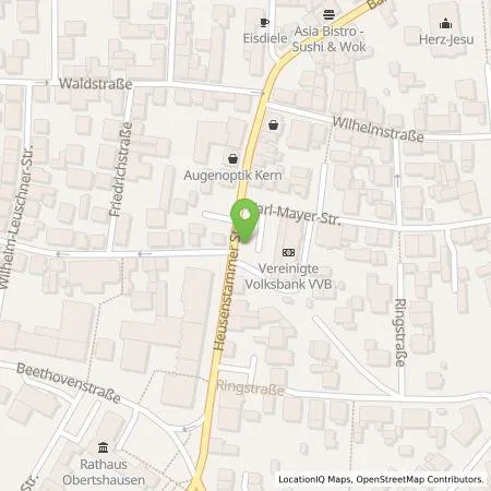 Standortübersicht der Tankstelle MAINGAU Energie GmbH in 63179 Obertshausen