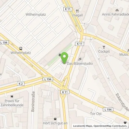 Standortübersicht der Tankstelle Stadtwerke Kiel AG in 24116 Kiel