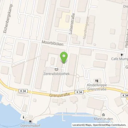 Standortübersicht der Tankstelle Stadtwerke Kiel AG in 24149 Kiel