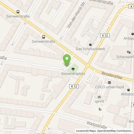 Standortübersicht der Tankstelle Stadtwerke Kiel AG in 24105 Kiel