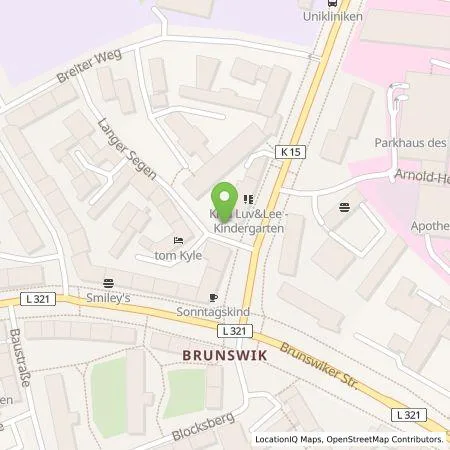 Standortübersicht der Tankstelle Stadtwerke Kiel AG in 24105 Kiel