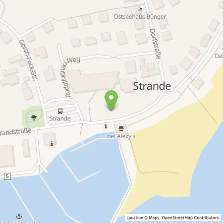 Standortübersicht der Tankstelle Stadtwerke Kiel AG in 24229 Strande