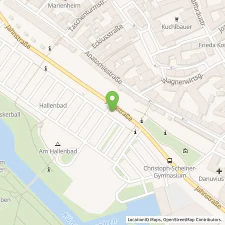 Standortübersicht der Tankstelle IFG Ingolstadt AöR in 85049 Ingolstadt