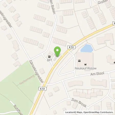 Standortübersicht der Tankstelle Stadtwerke Kiel AG in 24248 Mönkeberg