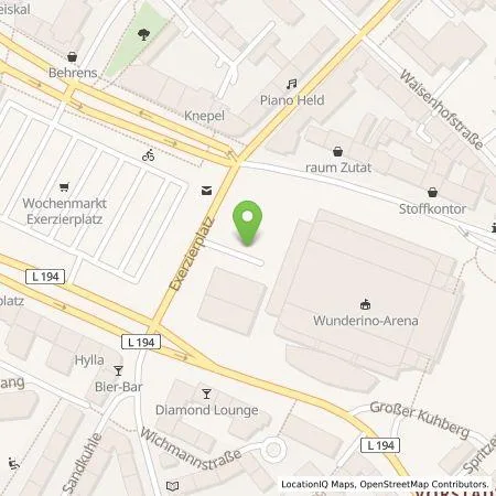 Standortübersicht der Tankstelle Stadtwerke Kiel AG in 24103 Kiel