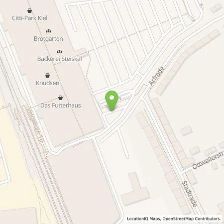 Standortübersicht der Tankstelle Stadtwerke Kiel AG in 24113 Kiel