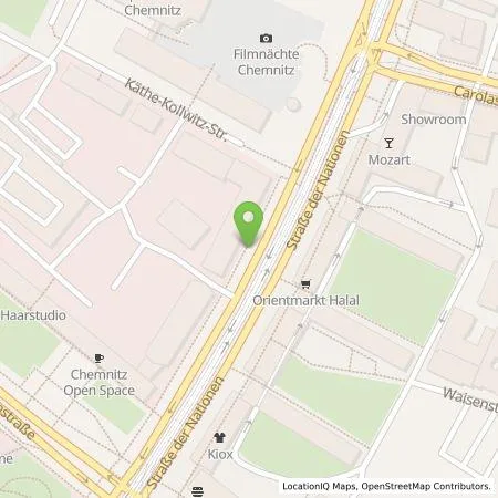 Standortübersicht der Tankstelle eins energie in sachsen GmbH & Co. KG in 09111 Chemnitz