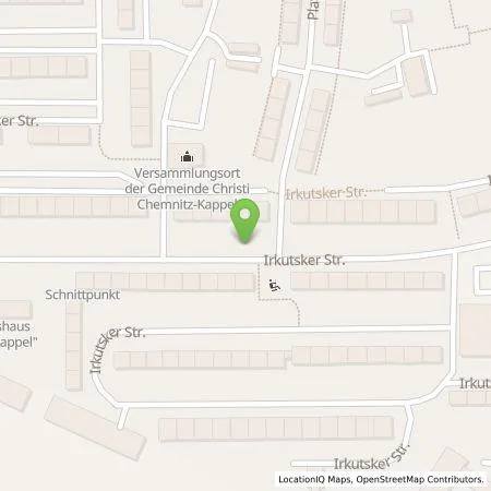 Standortübersicht der Tankstelle eins energie in sachsen GmbH & Co. KG in 09119 Chemnitz