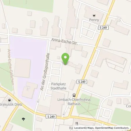 Standortübersicht der Tankstelle eins energie in sachsen GmbH & Co. KG in 09212 Limbach-Oberfrohna