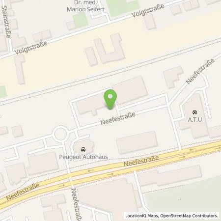 Standortübersicht der Tankstelle eins energie in sachsen GmbH & Co. KG in 09119 Chemnitz