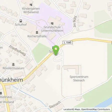 Standortübersicht der Tankstelle Haller Mobilität und Wärme GmbH in 74547 Untermünkheim