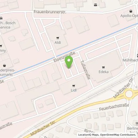 Standortübersicht der Tankstelle Lidl Dienstleistung GmbH & Co. KG in 75031 Eppingen