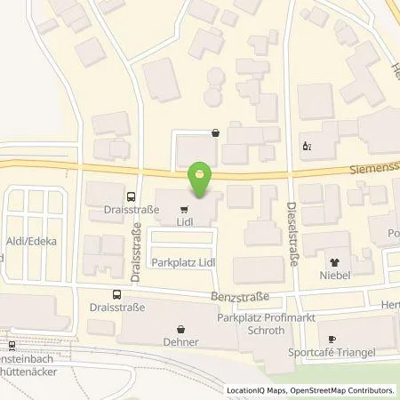 Standortübersicht der Tankstelle Lidl Dienstleistung GmbH & Co. KG in 76307 Karlsbad