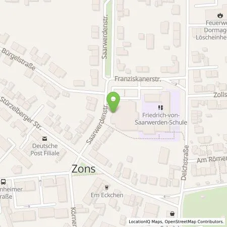 Standortübersicht der Tankstelle EnBW mobility+ AG und Co.KG in 41541 Dormagen