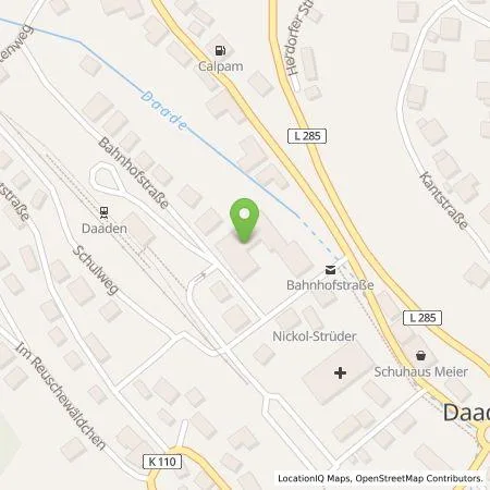 Standortübersicht der Tankstelle Mann Naturenergie GmbH & Co. KG in 57567 Daaden