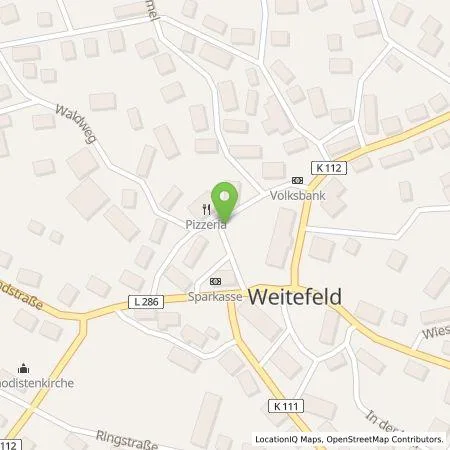 Standortübersicht der Tankstelle Mann Naturenergie GmbH & Co. KG in 57586 Weitefeld