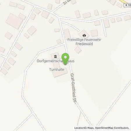 Standortübersicht der Tankstelle Mann Naturenergie GmbH & Co. KG in 57520 Friedewald